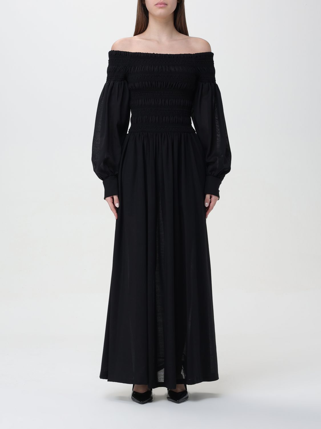 Shop Max Mara Dress  Woman Color Black