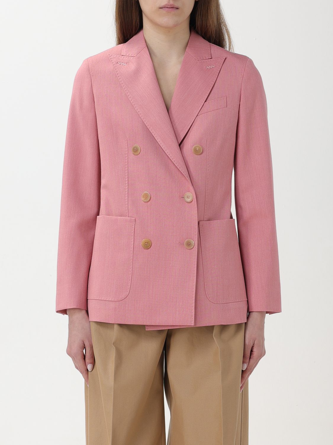 Shop Max Mara Blazer  Woman Color Pink