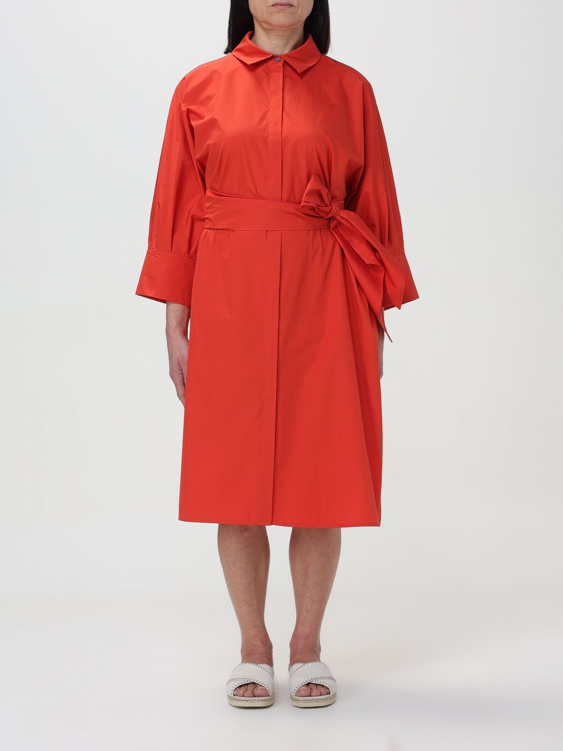 Shop 's Max Mara Dress  Woman Color Orange