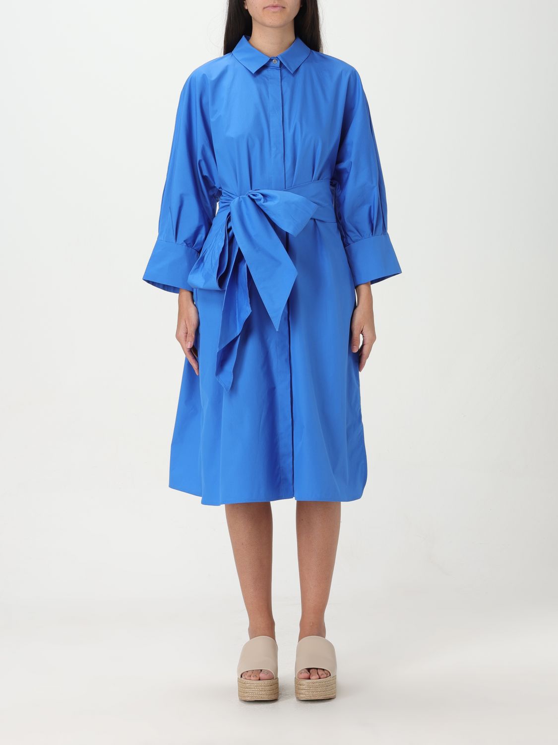 Shop 's Max Mara Dress  Woman Color Blue