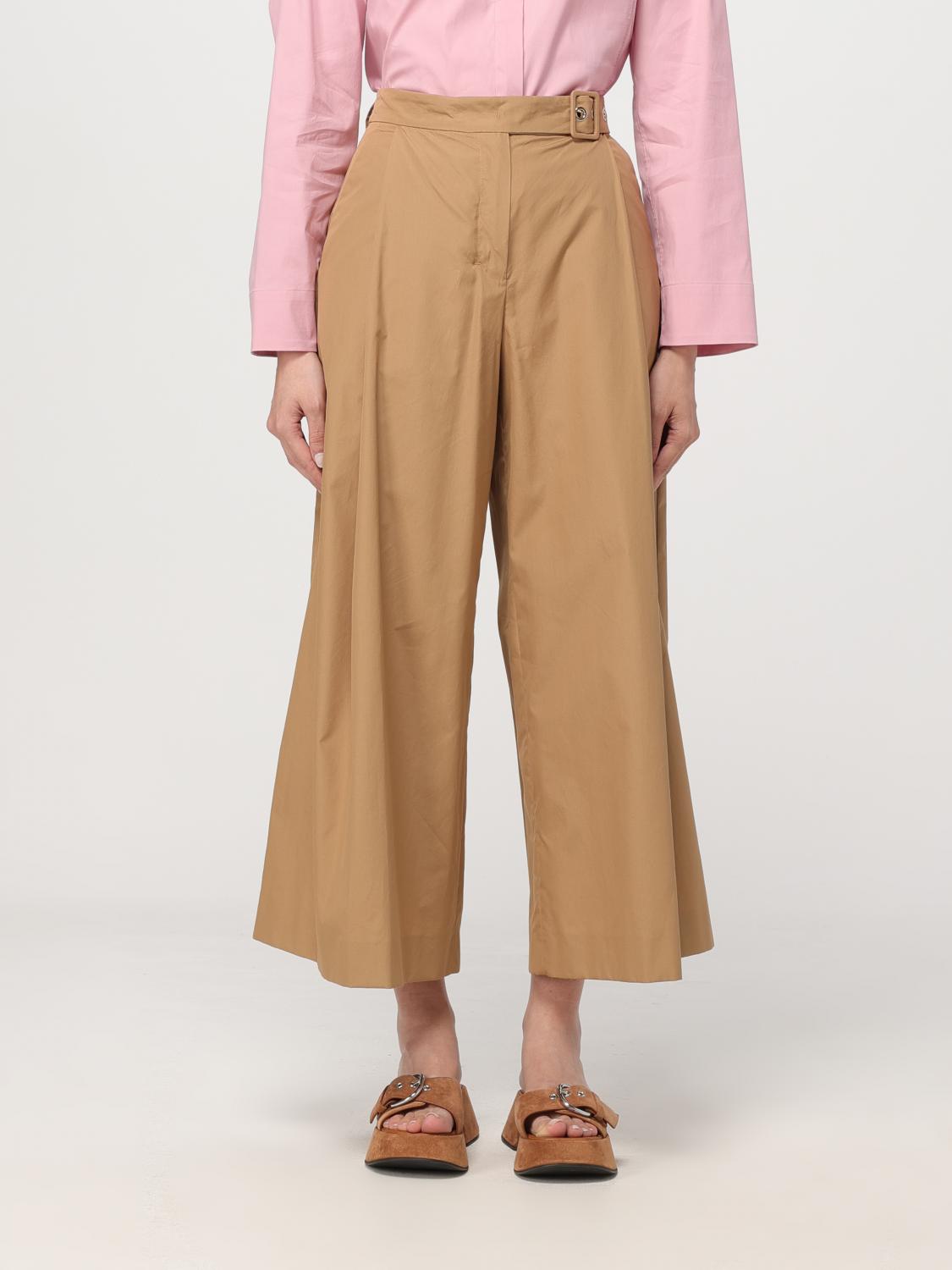 Shop 's Max Mara Pants  Woman Color Hazel