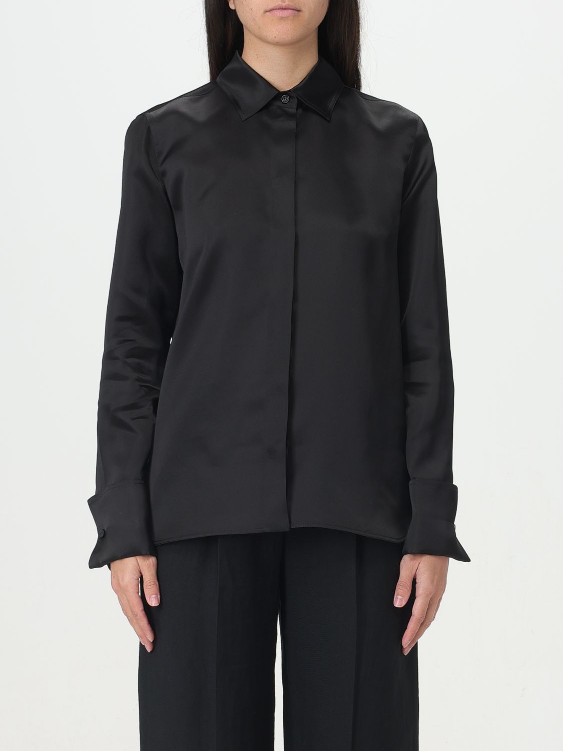 Shop Max Mara Shirt  Woman Color Black