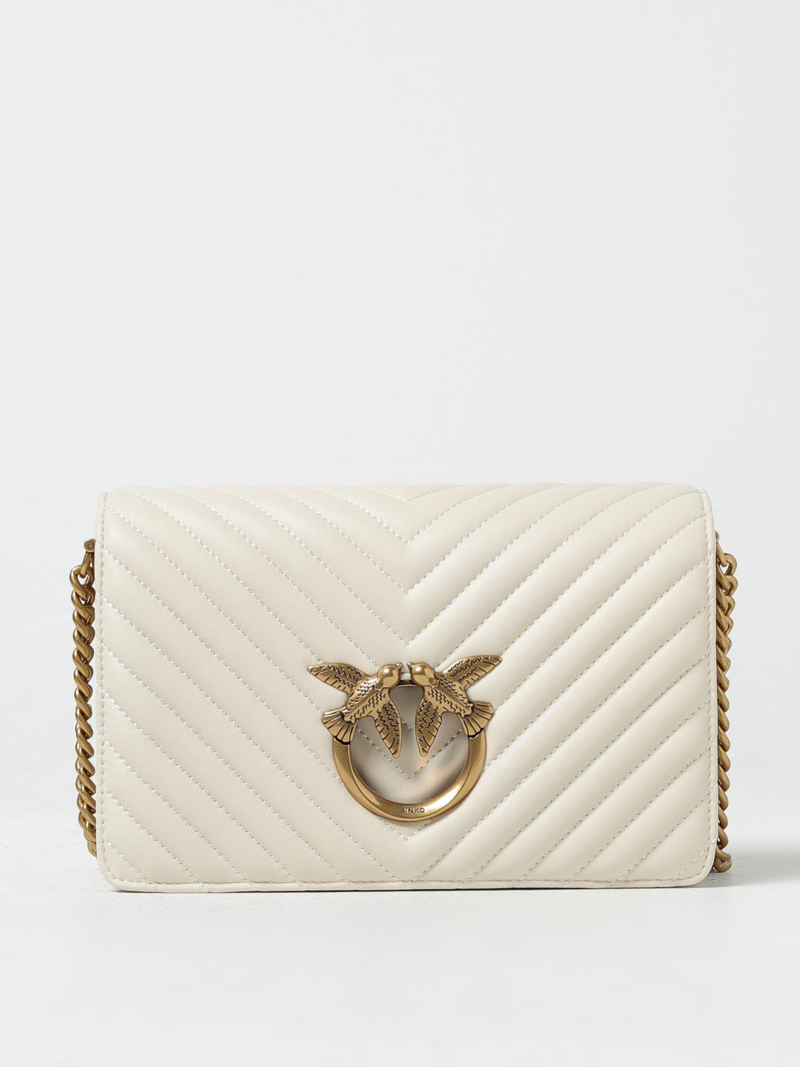 Crossbody Bags PINKO Woman colour White