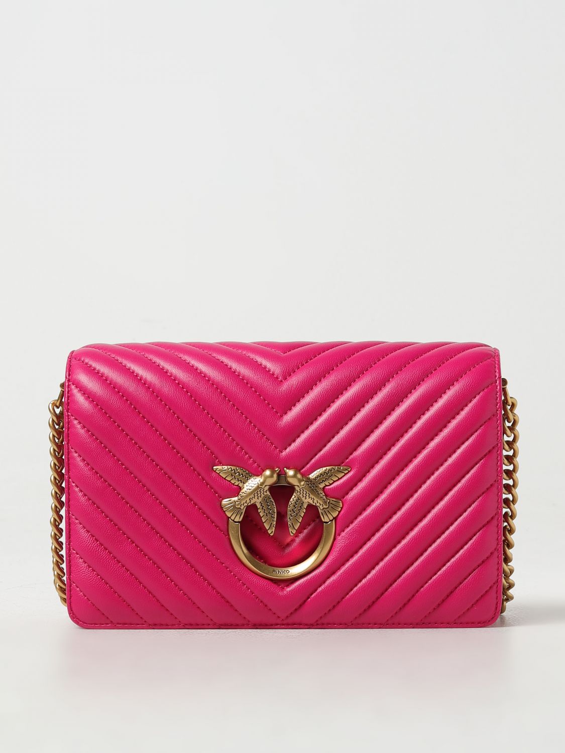 Shop Pinko Crossbody Bags  Woman Color Fuchsia