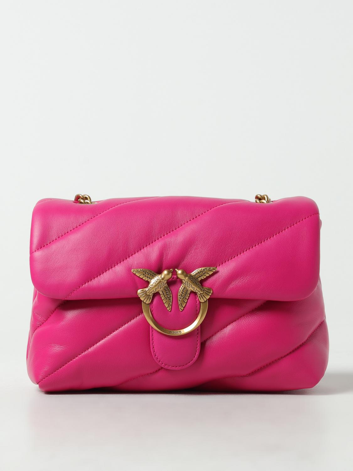 Shoulder Bag PINKO Woman colour Fuchsia