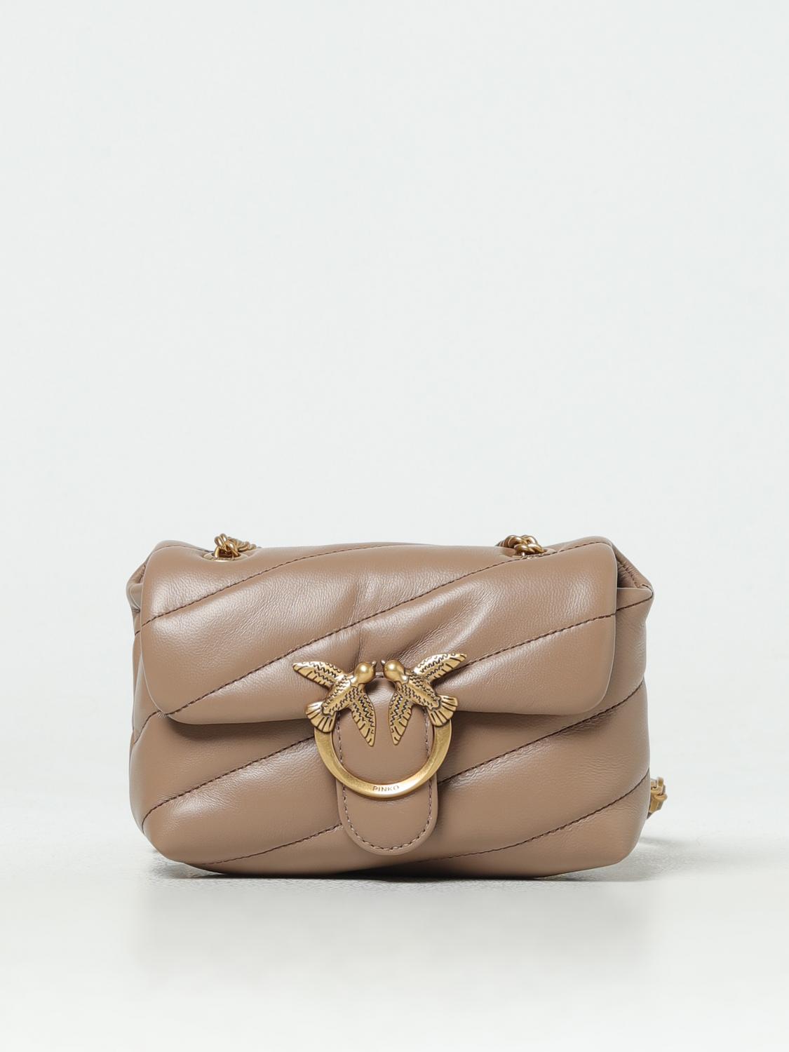 Mini Bag PINKO Woman colour Beige