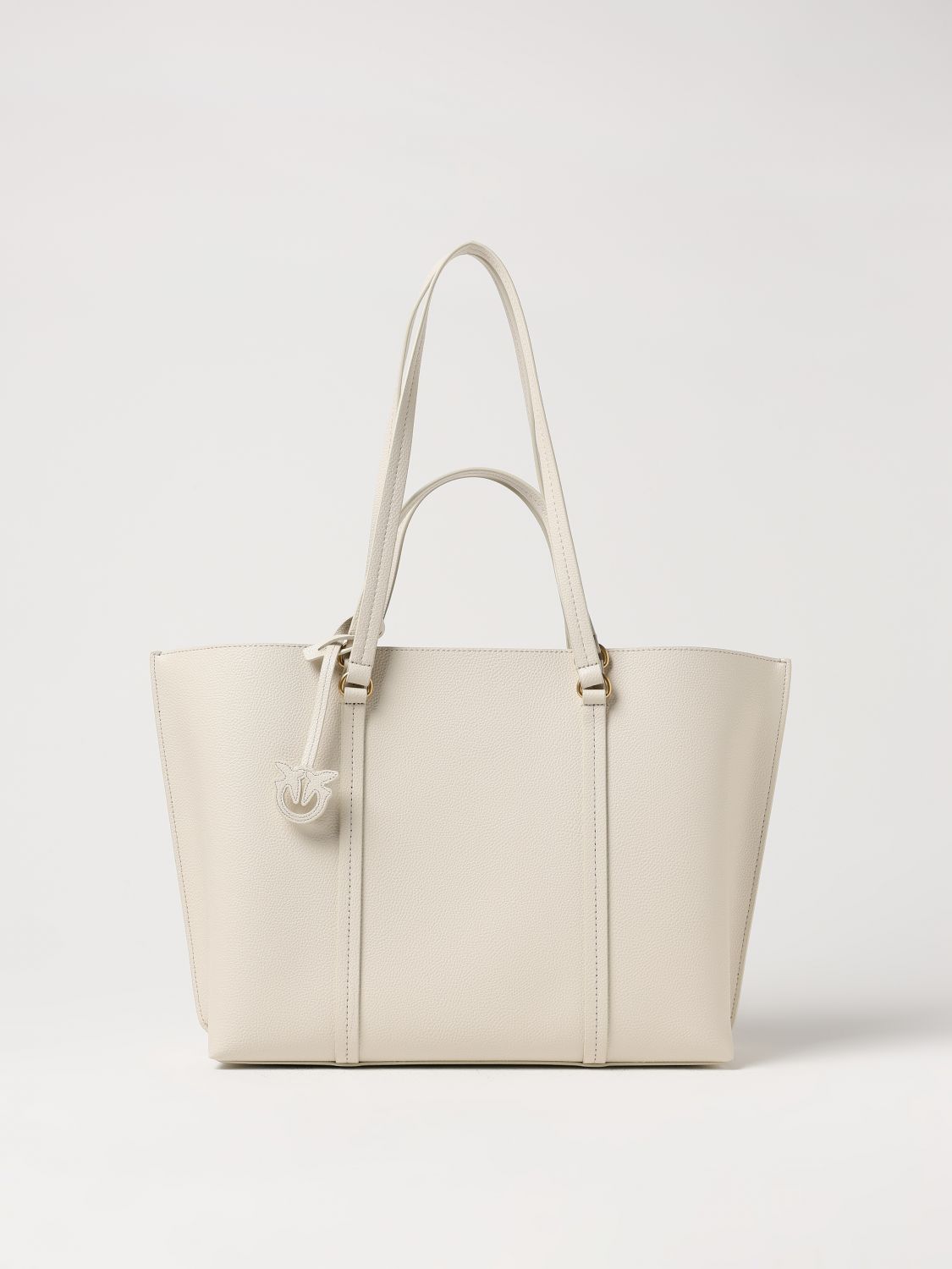 Shop Pinko Tote Bags  Woman Color White