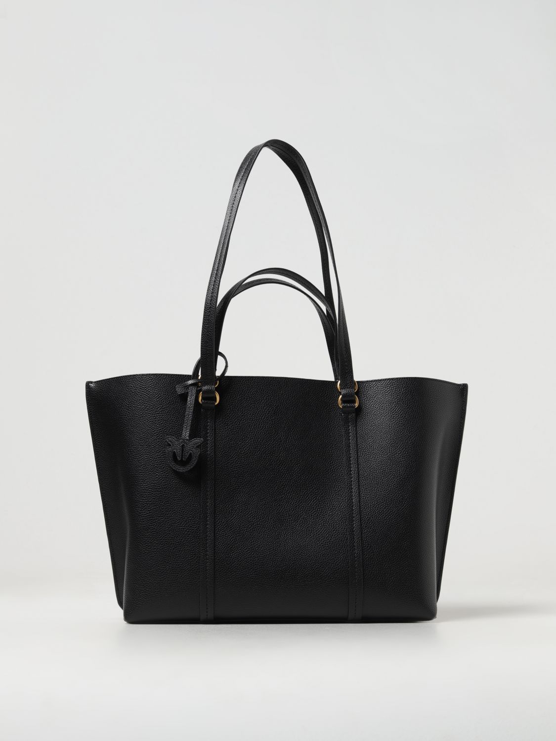 Shop Pinko Tote Bags  Woman Color Black