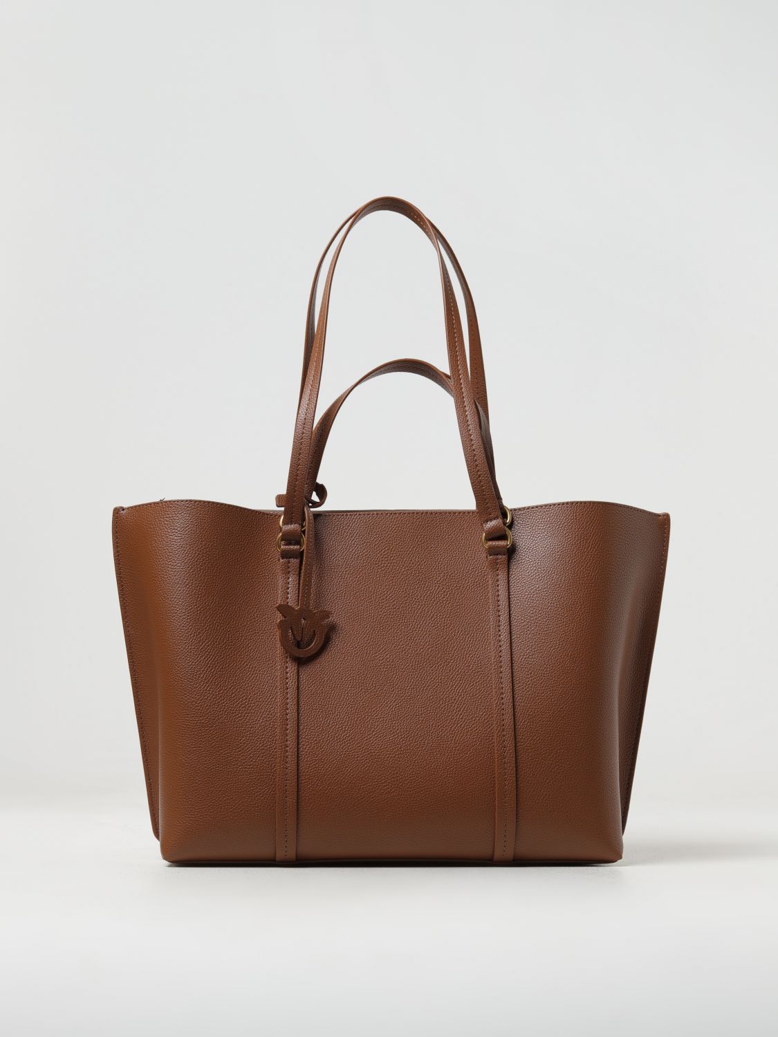 Shop Pinko Tote Bags  Woman Color Leather
