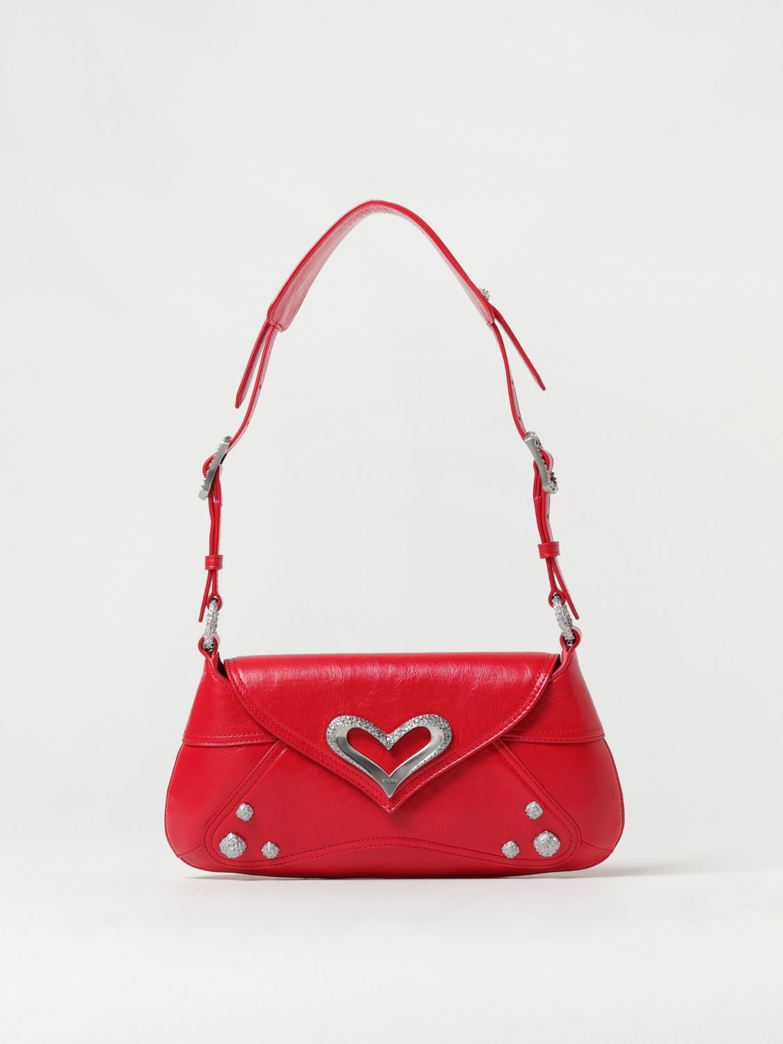 Shop Pinko Shoulder Bag  Woman Color Red