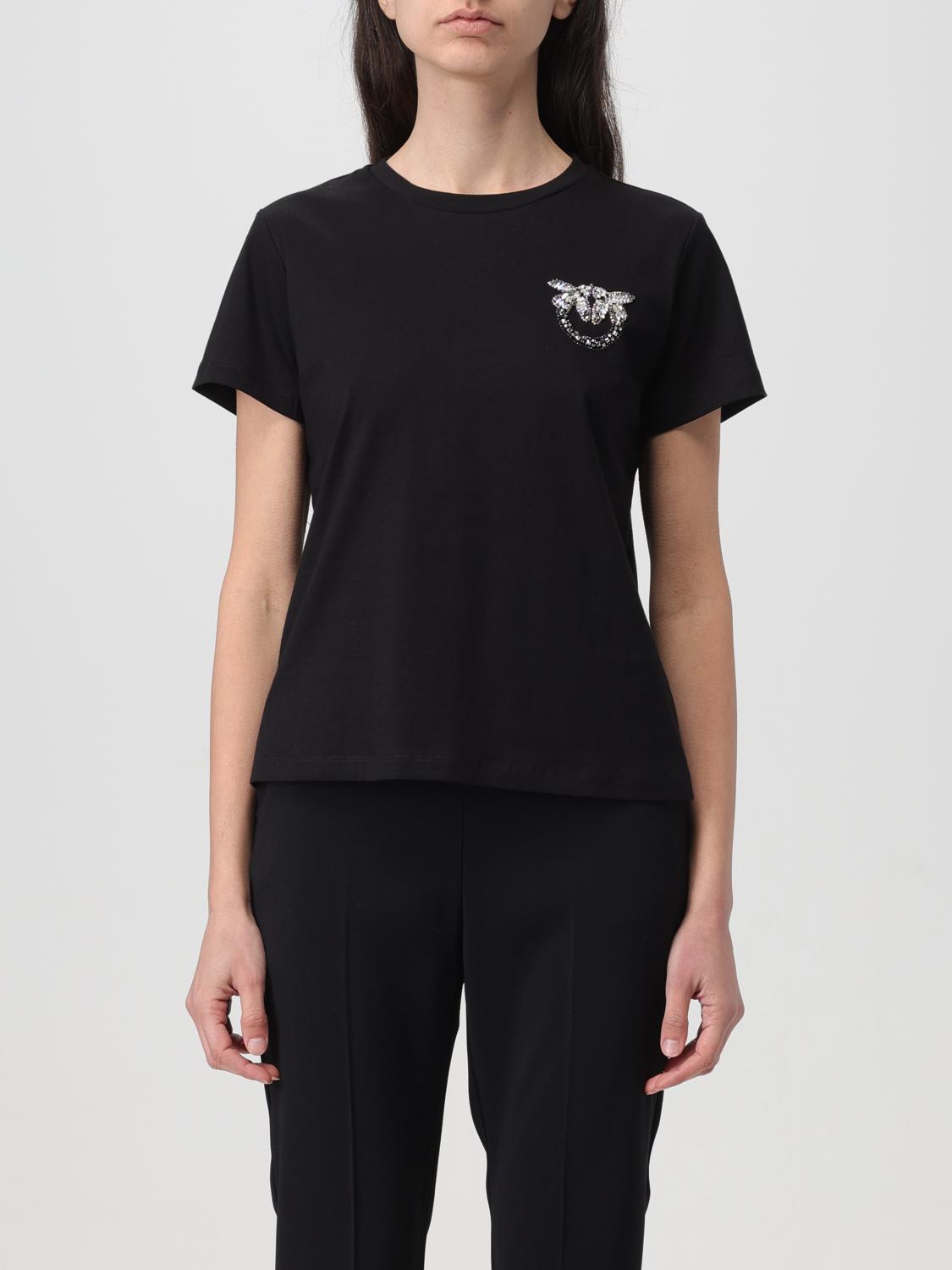 T-Shirt PINKO Woman colour Black