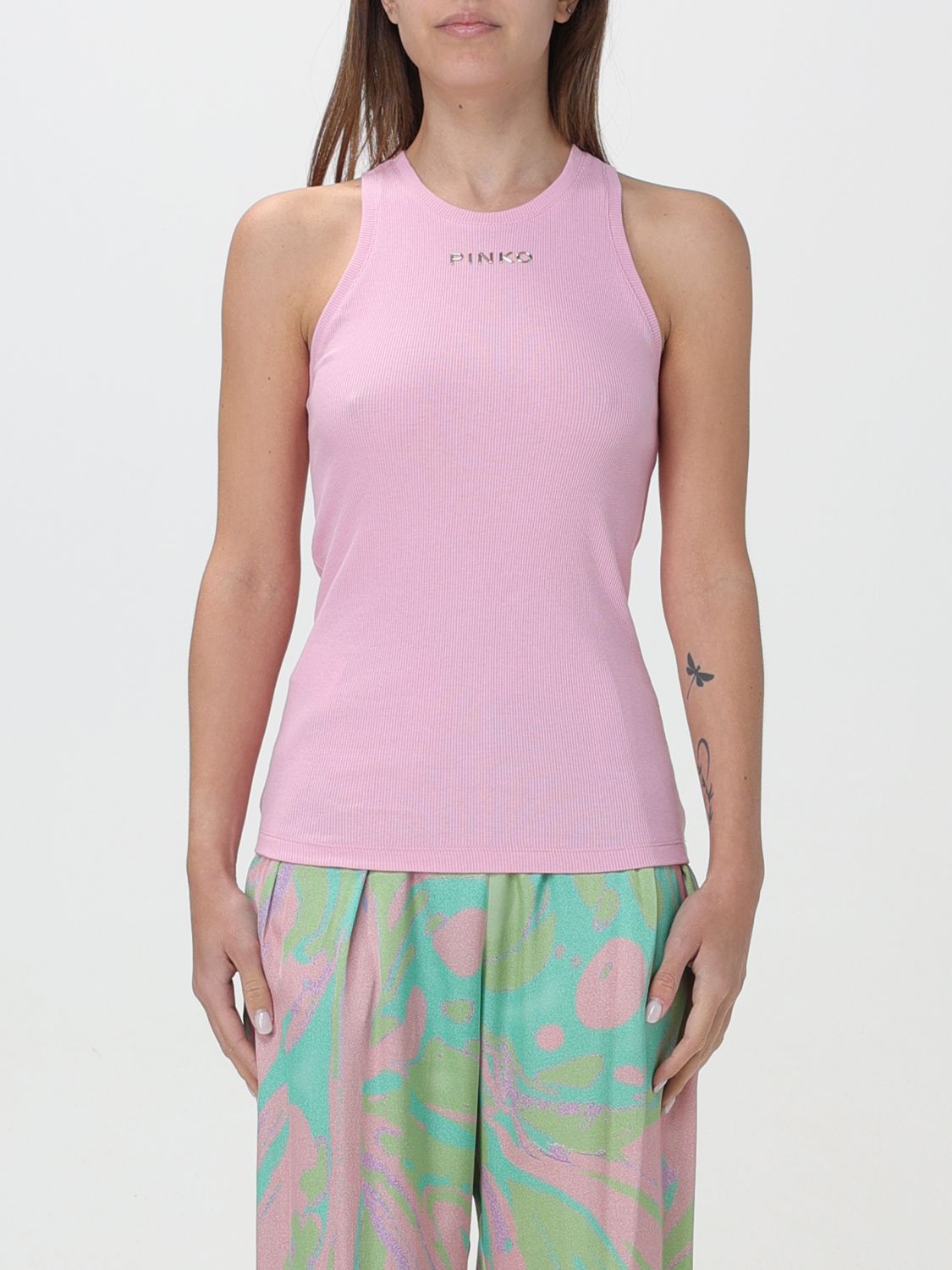 Shop Pinko Top  Woman Color Pink
