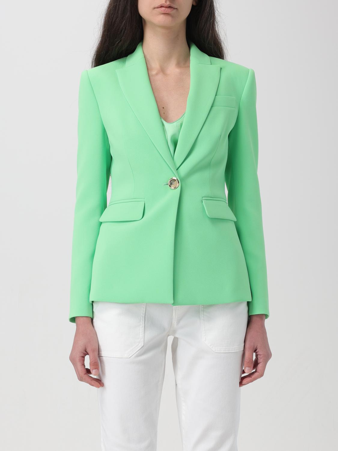 Blazer PINKO Woman colour Green