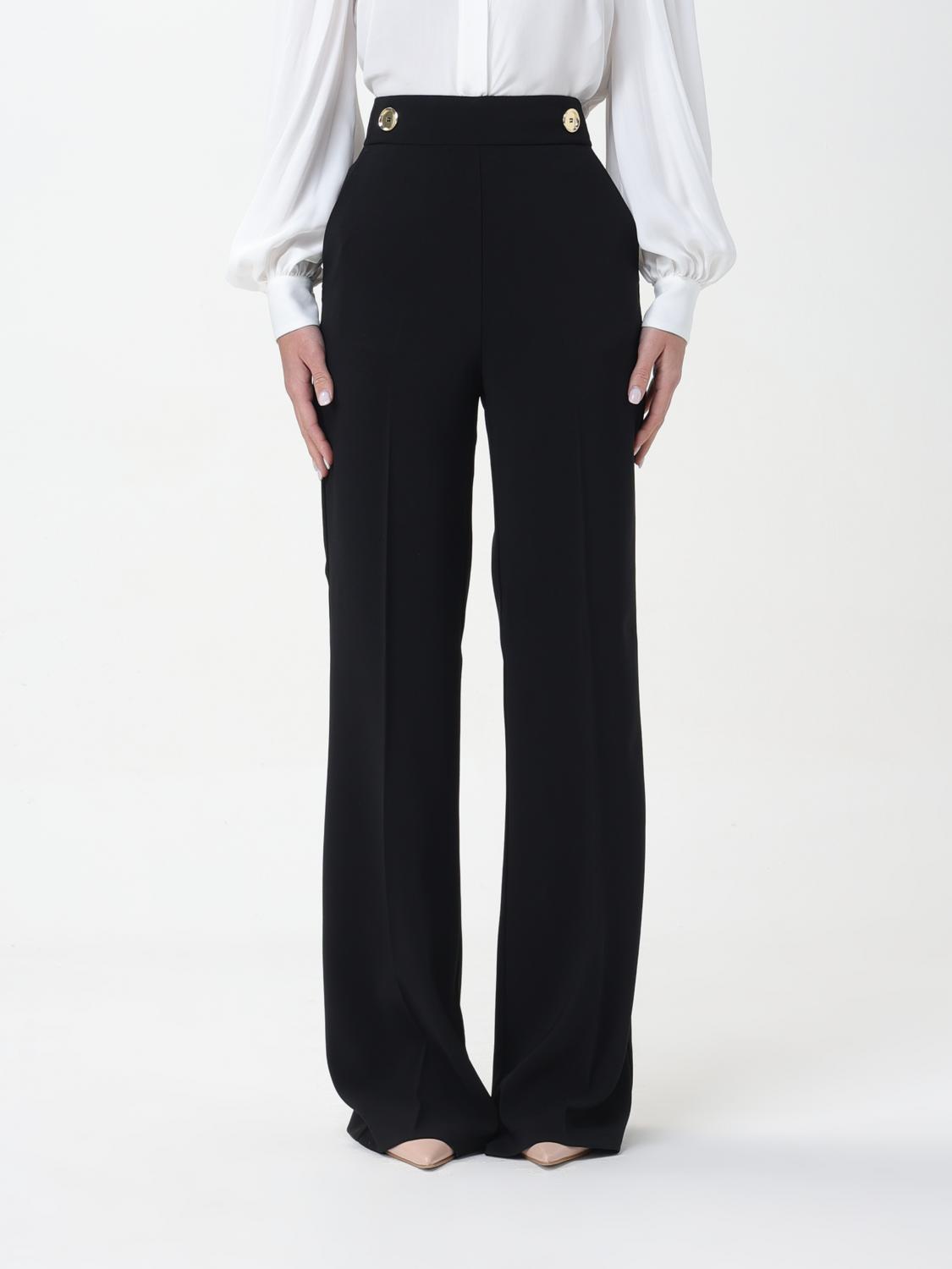 Trousers PINKO Woman colour Black