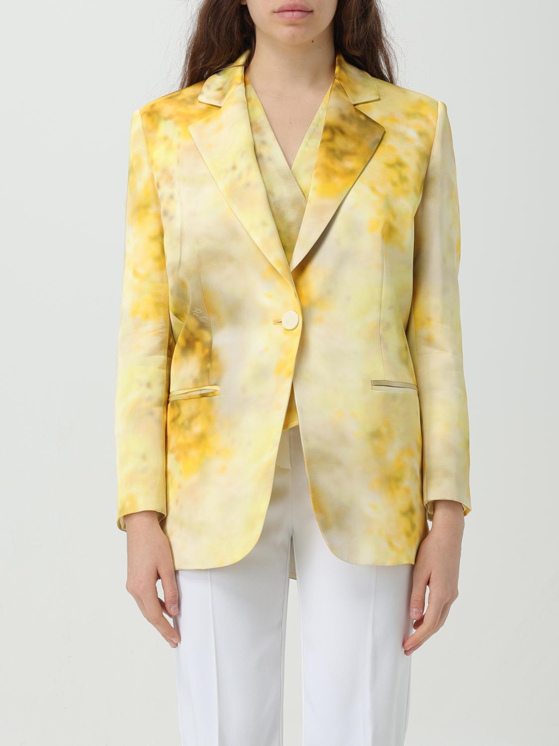 Blazer PINKO Woman colour Yellow