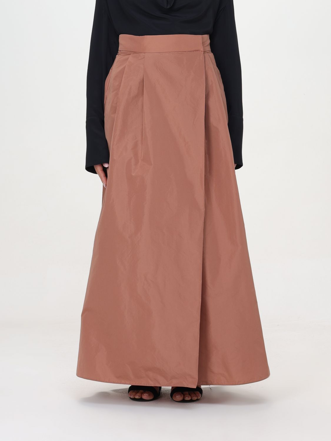 Shop Pinko Skirt  Woman Color Brown