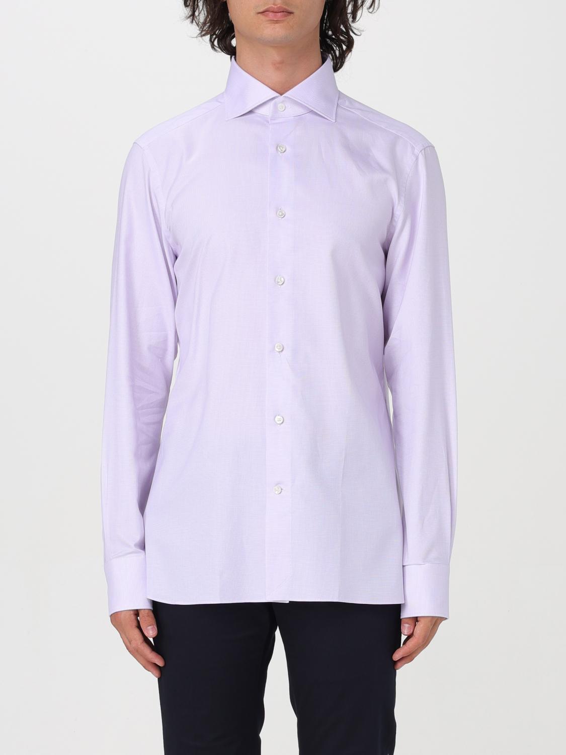 ZEGNA SHIRT ZEGNA MEN COLOR PINK