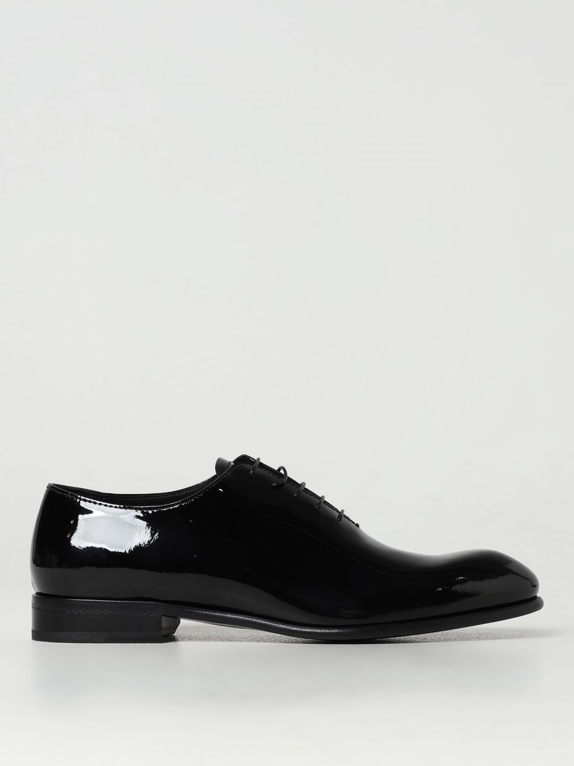 Shop Zegna Brogue Shoes  Men Color Black