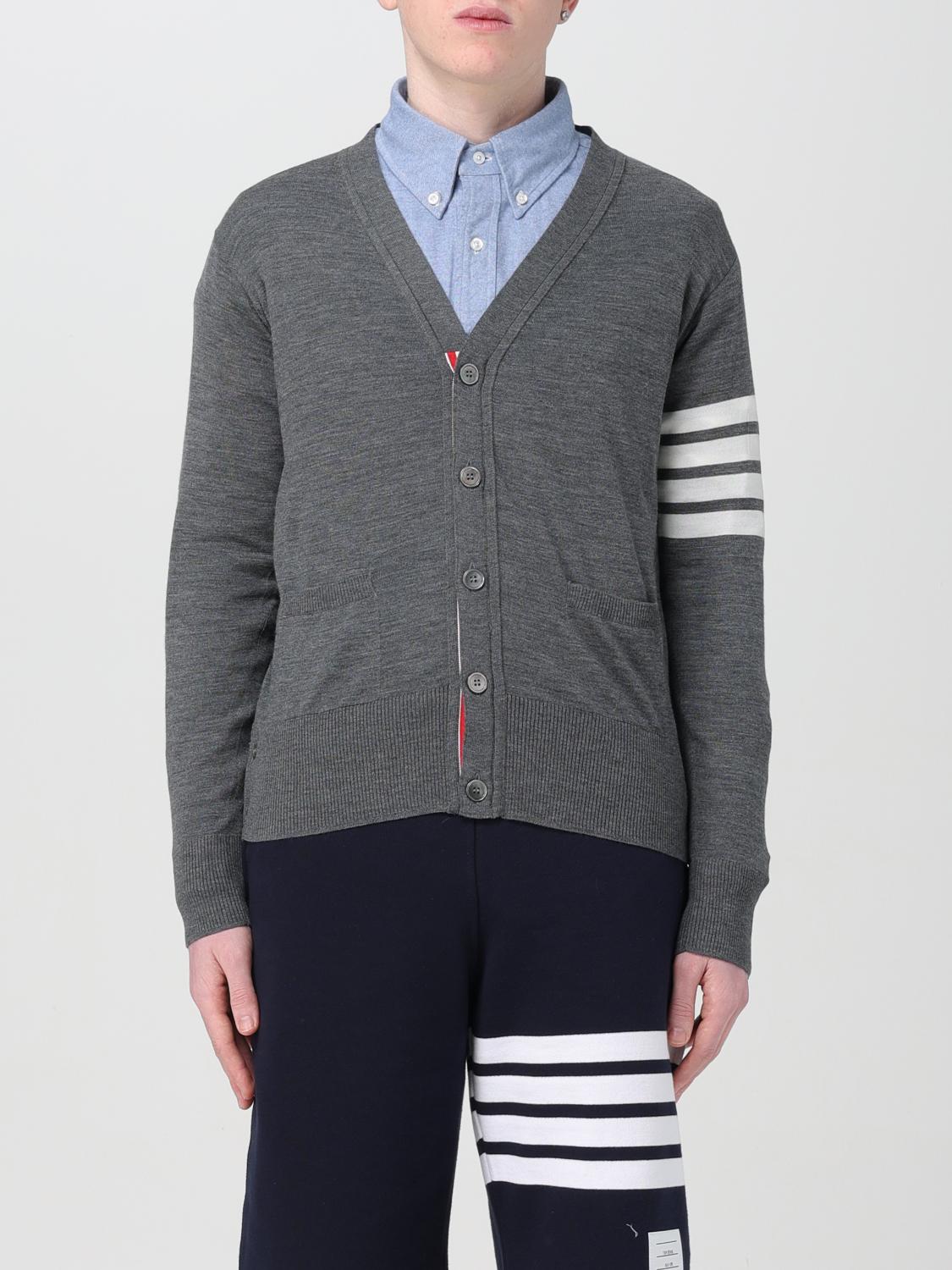 THOM BROWNE Pullover Herren Farbe Grau