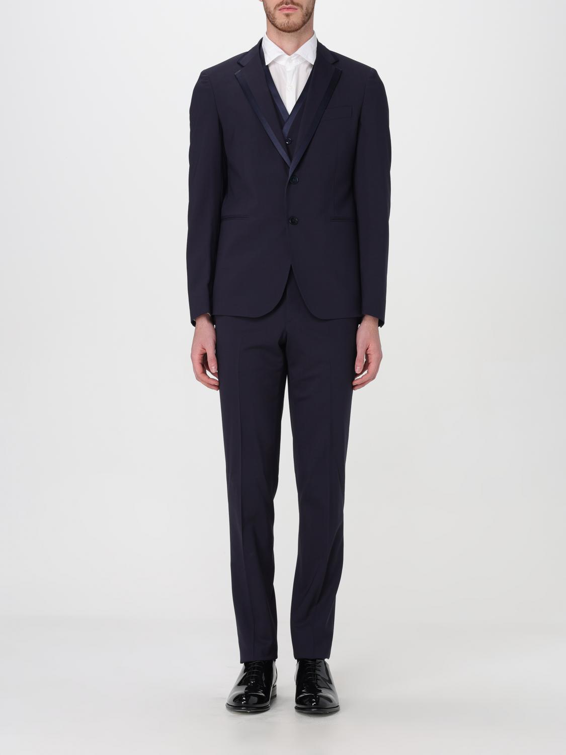 Shop Brian Dales Suit Men Color Blue
