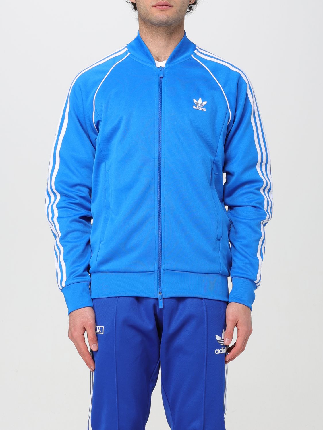 Adidas Originals Sweatshirt  Herren Farbe Hellblau In Gnawed Blue