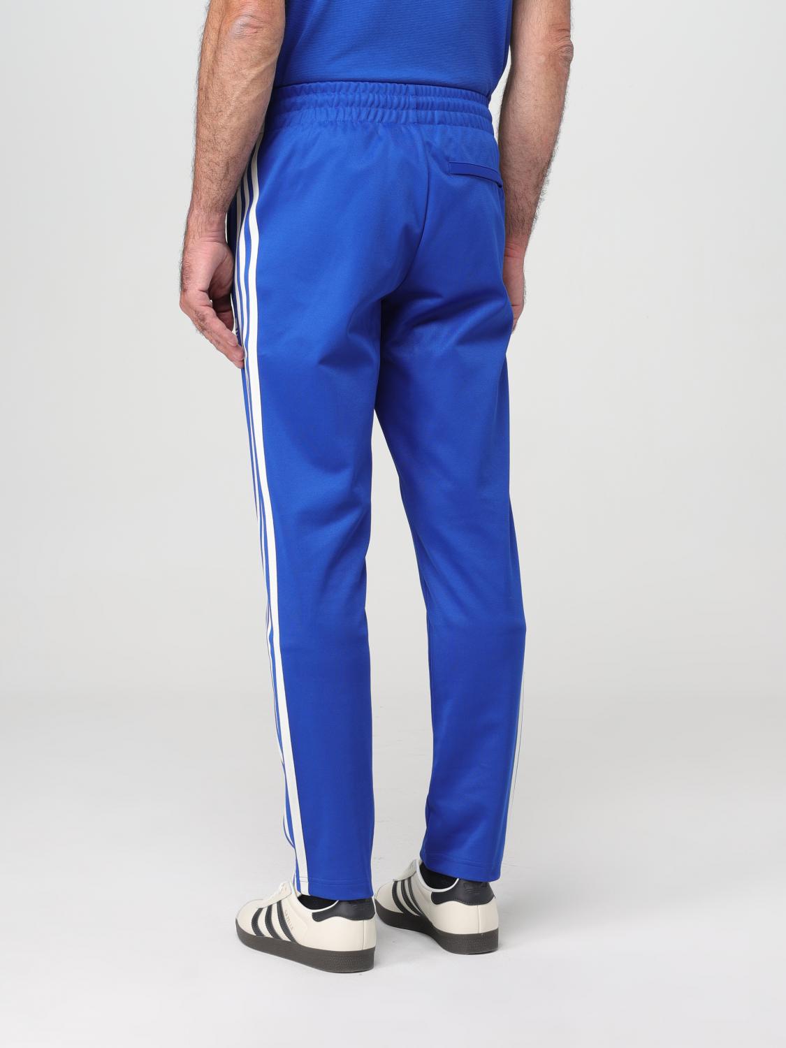 Pantalon adidas bleu discount homme