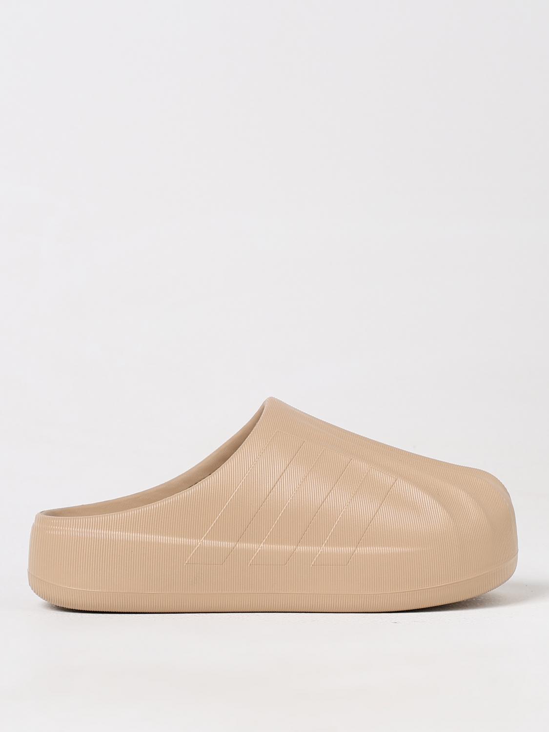 Shop Adidas Originals Flat Shoes  Woman Color Beige