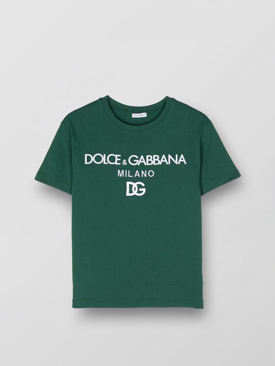 Shop Dolce & Gabbana T-shirt  Kids Color Green