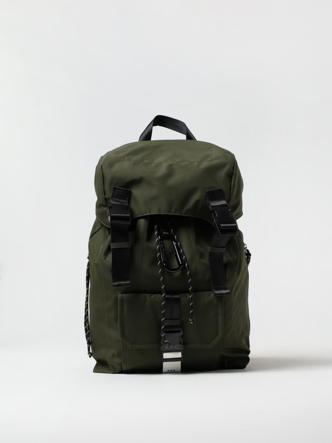 Backpack A. P.C. Men color Military
