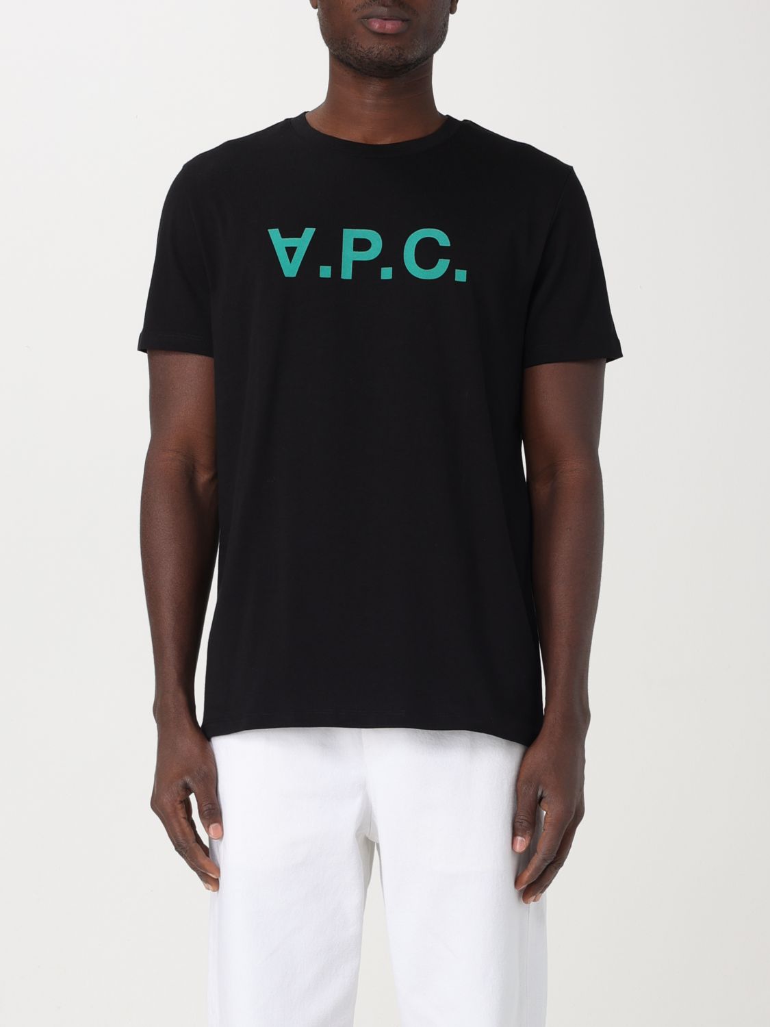 Shop Apc T-shirt A.p.c. Men Color Black 1
