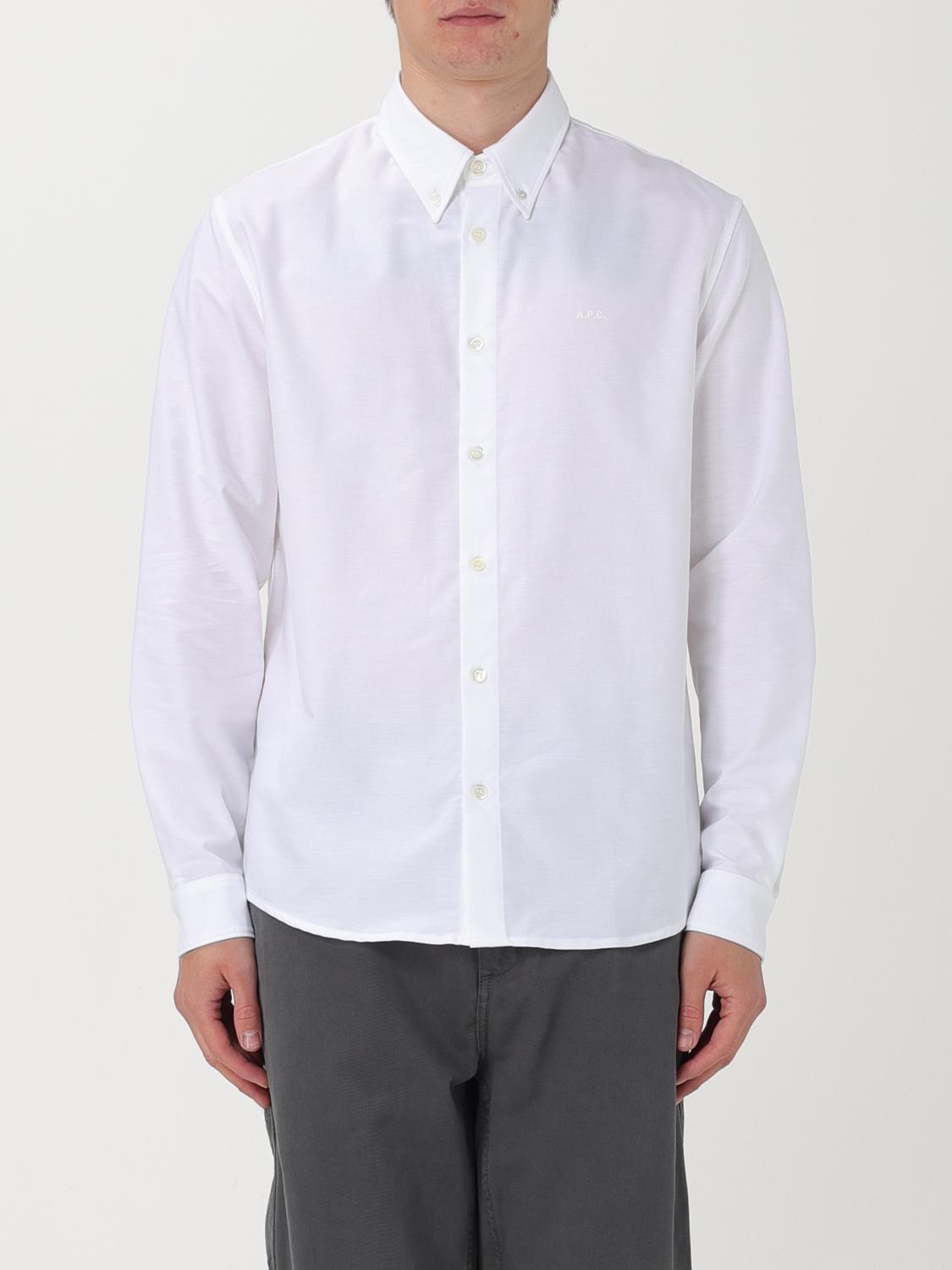 Shirt A.P.C. Men colour White