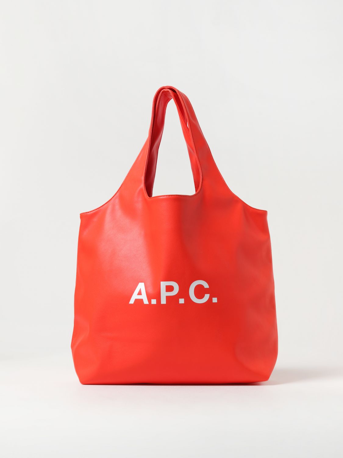 Shop Apc Shoulder Bag A.p.c. Woman Color Orange In 橙色