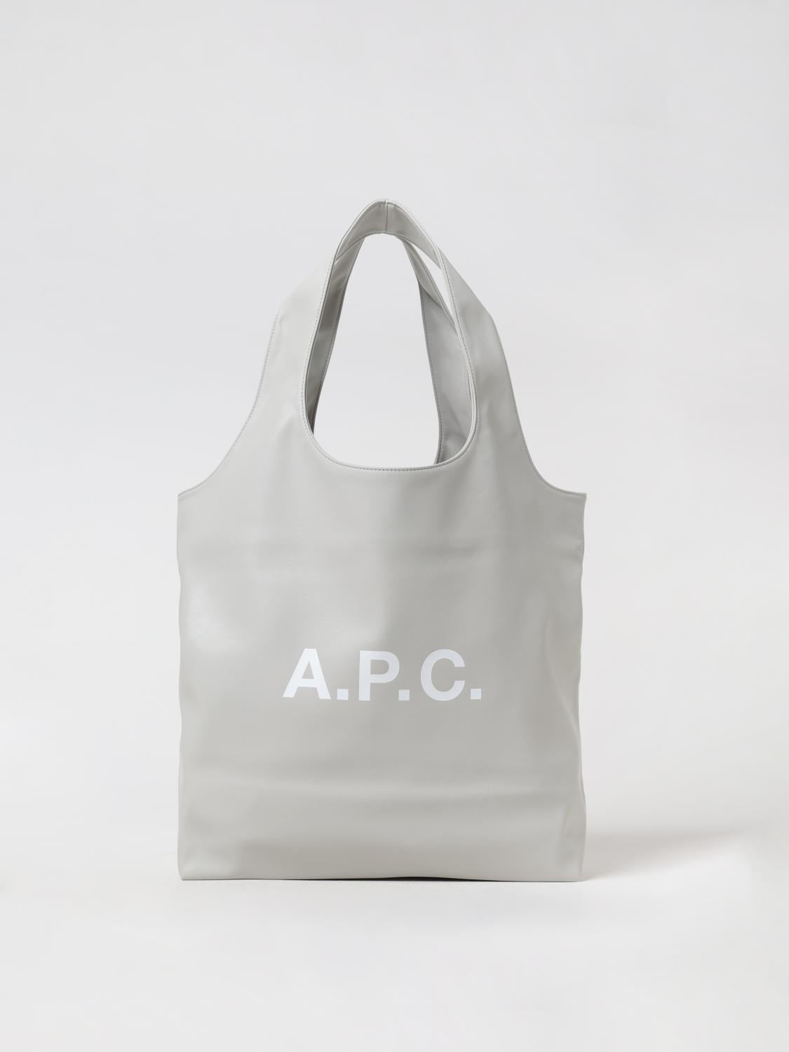 Tote Bag A. P.C. Woman color Grey