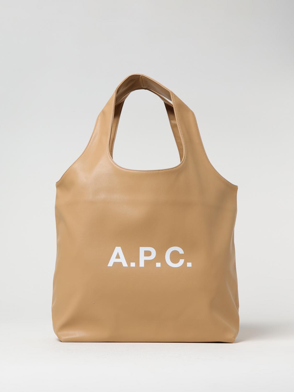 Apc Shoulder Bag A.p.c. Woman Color Ecru In Ecru
