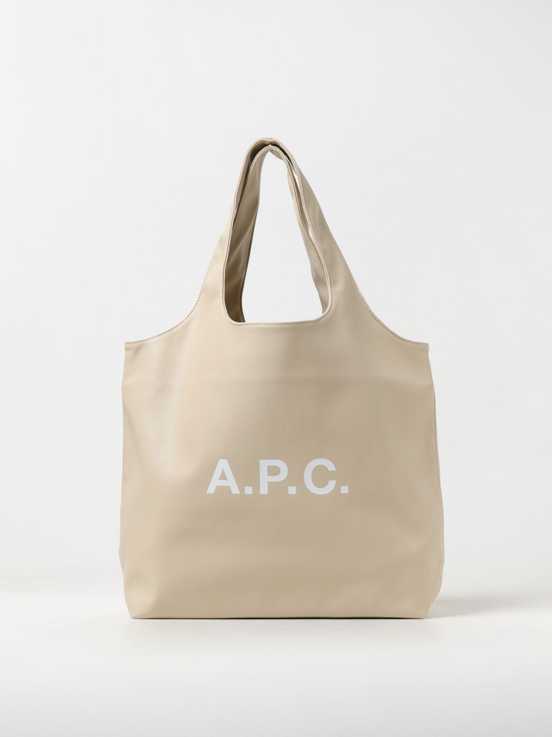 Apc Shoulder Bag A.p.c. Woman Color Cream