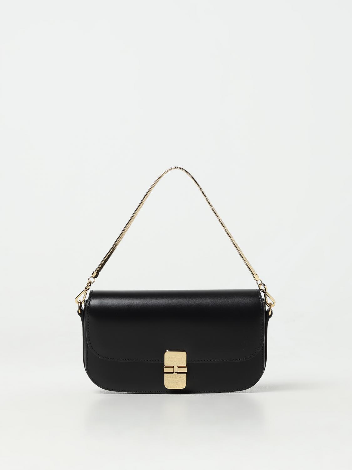 Shoulder Bag A.P.C. Woman Colour Black