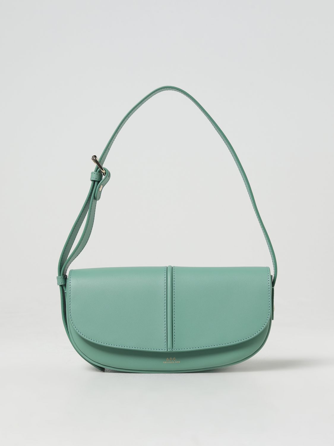 Shop Apc Shoulder Bag A. P.c. Woman Color Mint