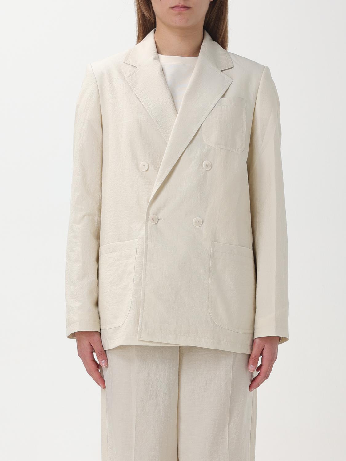 Blazer A.P.C. Woman colour Yellow Cream