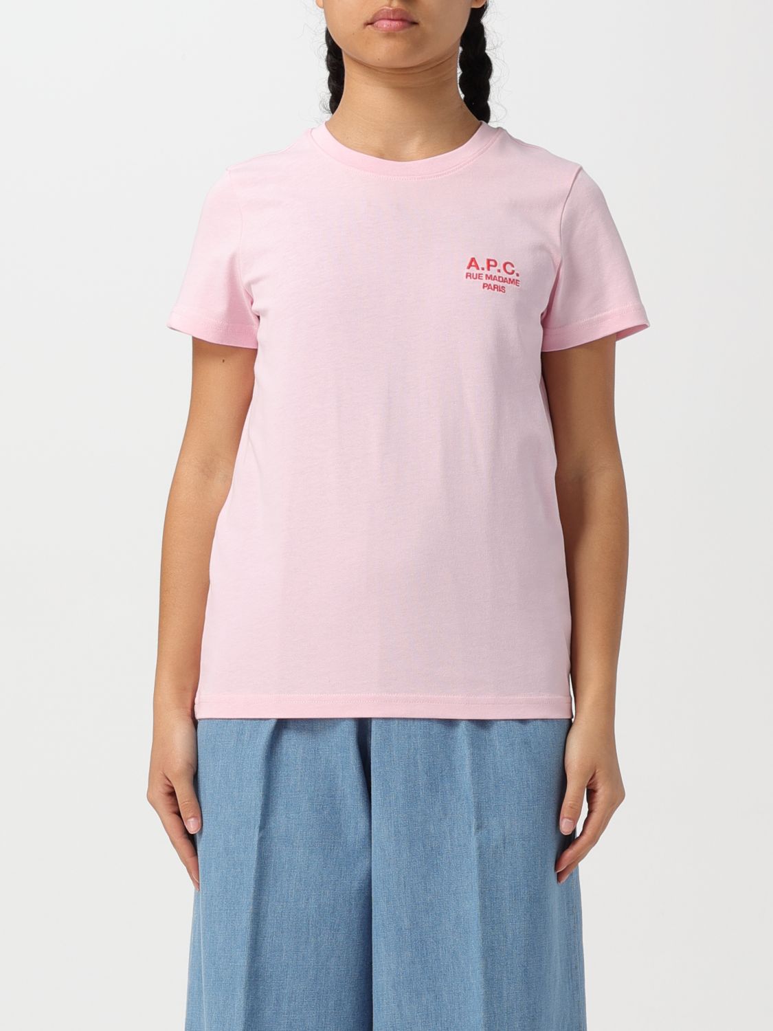 Apc T-shirt A.p.c. Woman Colour Pink