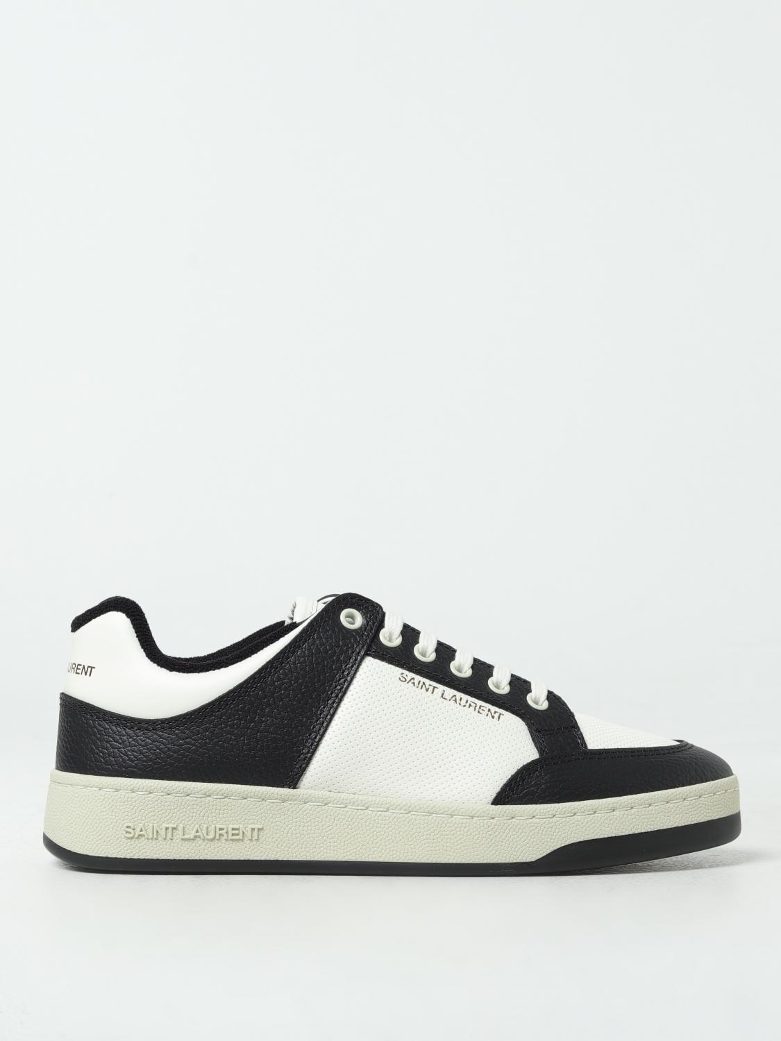 Shop Saint Laurent Trainers Men In Weiss