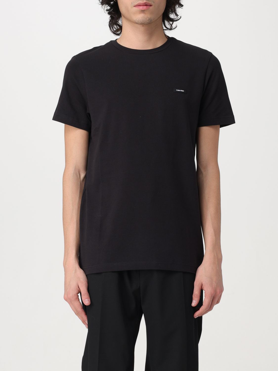 Calvin Klein T-shirt  Men Color Black