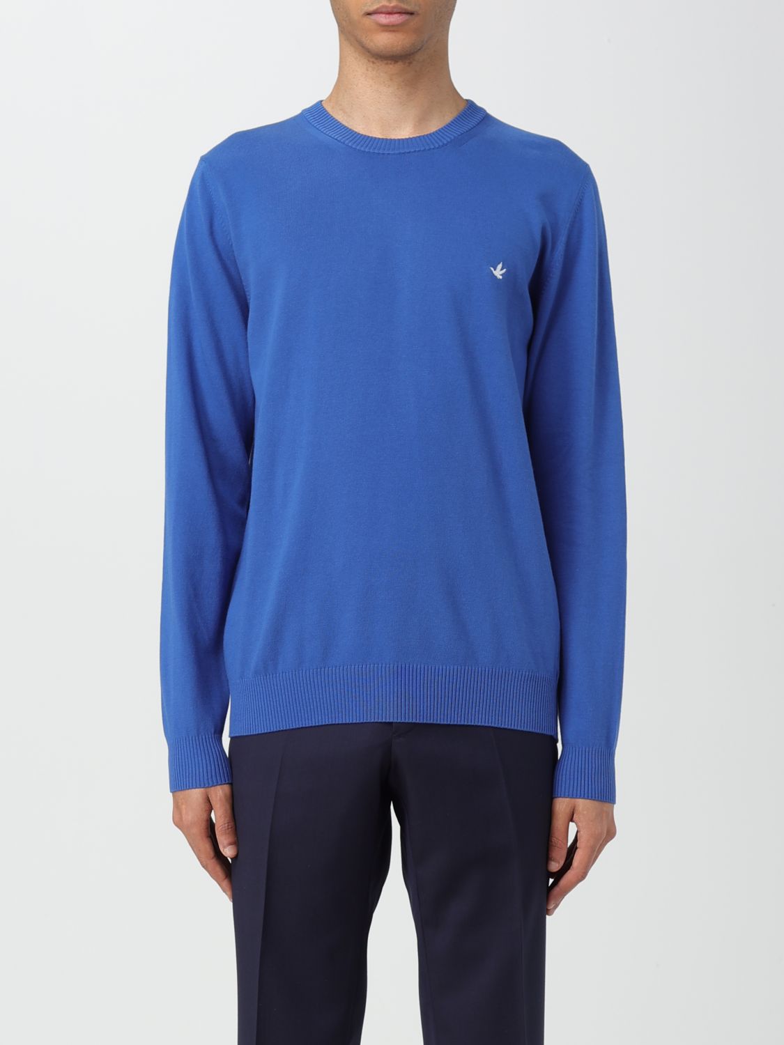 Shop Brooksfield Sweater  Men Color Blue