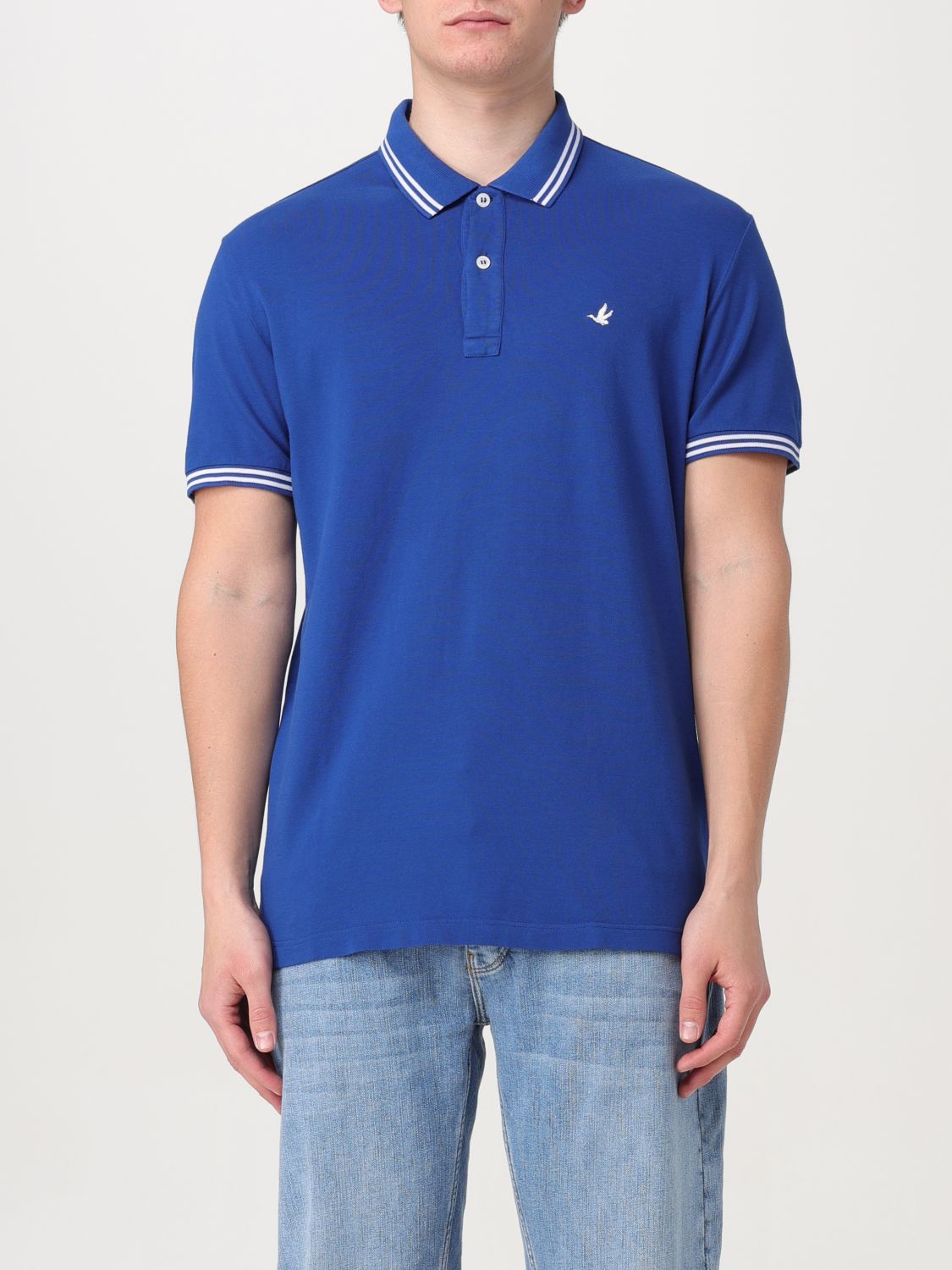 Brooksfield Polo Shirt  Men Colour Blue