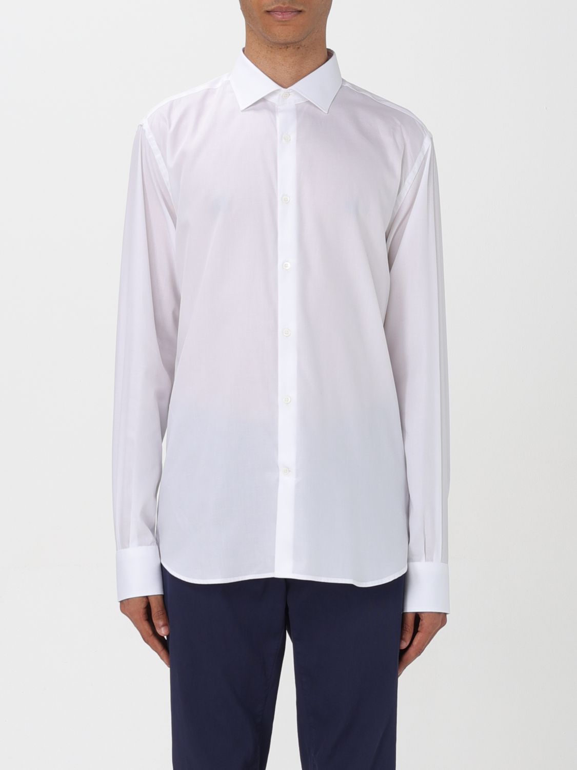 Shop Brooksfield Shirt  Men Color White In 白色