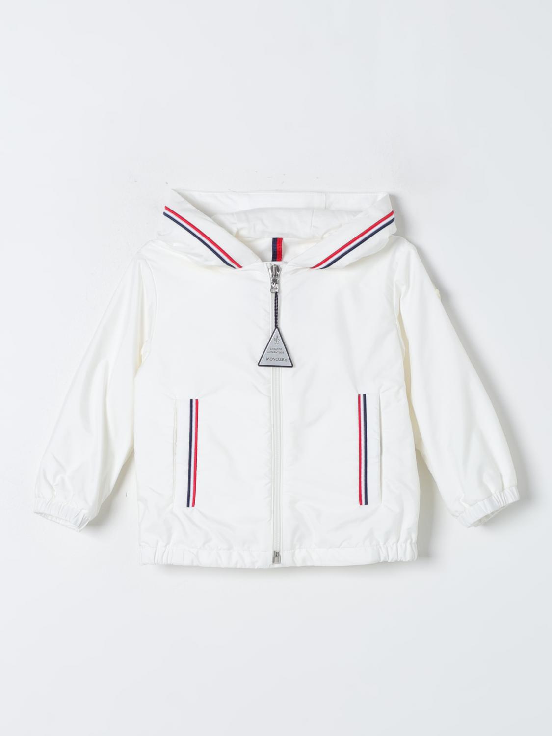 Jacket MONCLER Kids colour White
