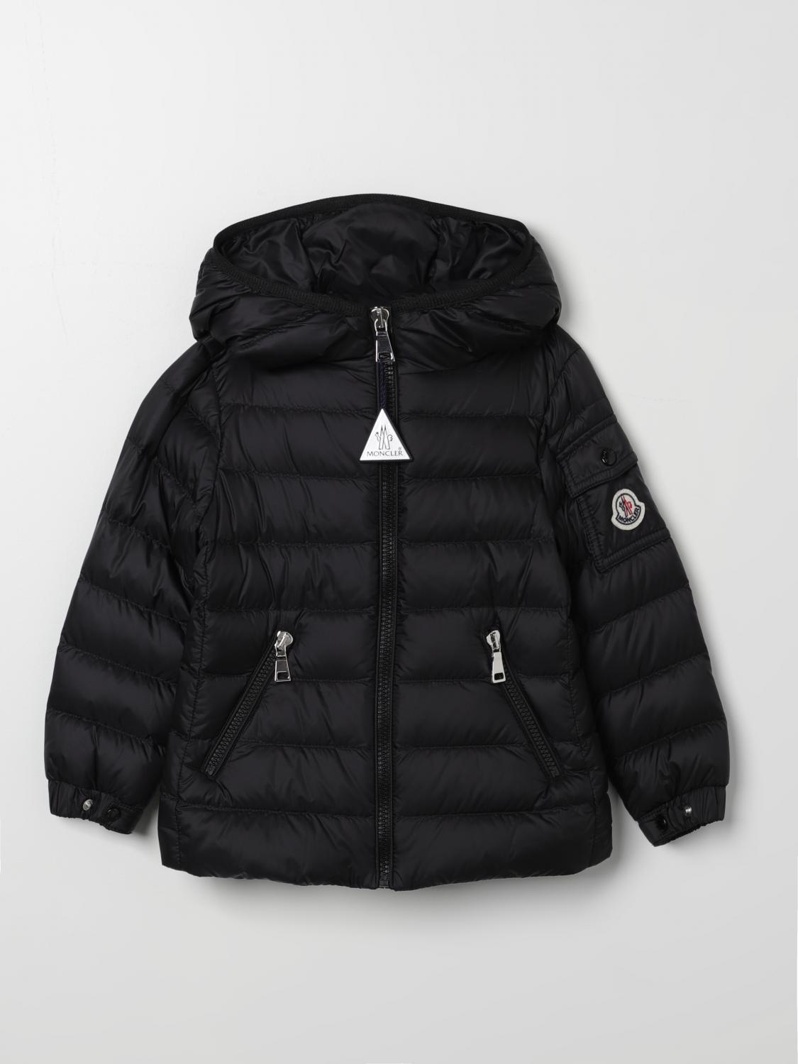 Jacket MONCLER Kids colour Black