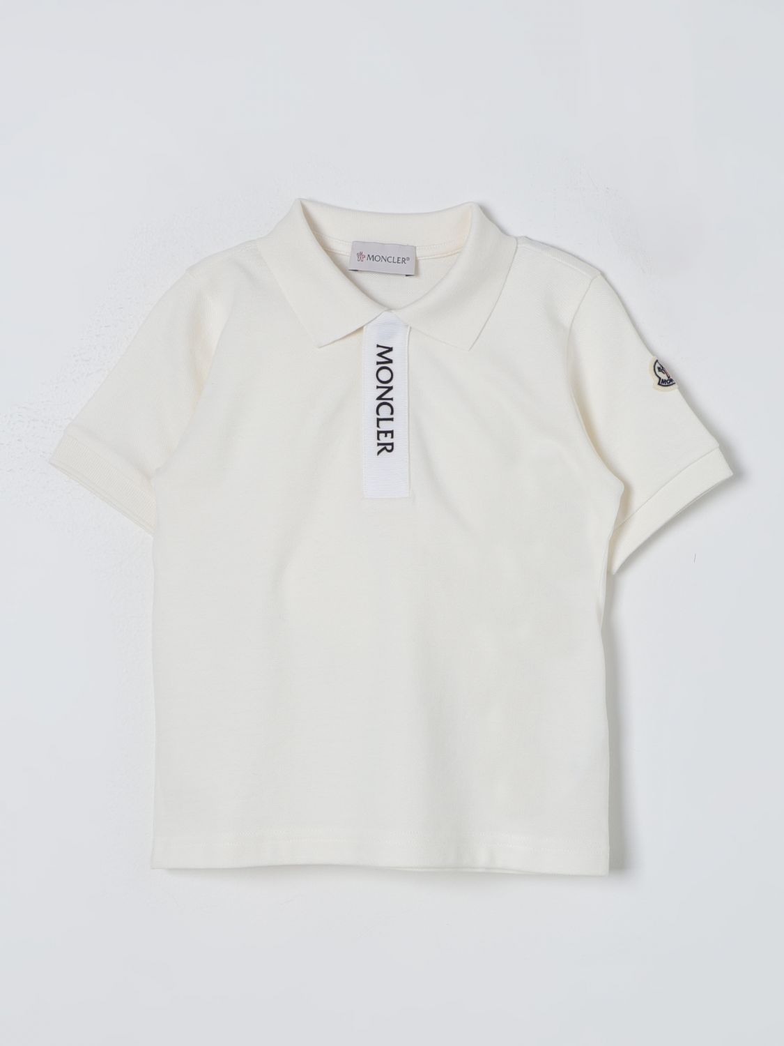 Moncler Polo Shirt  Kids Colour White
