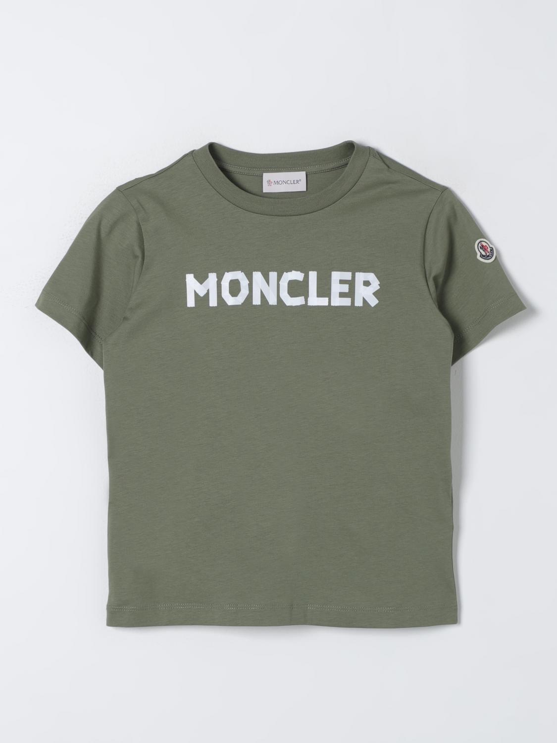 T-Shirt MONCLER Kids colour Military