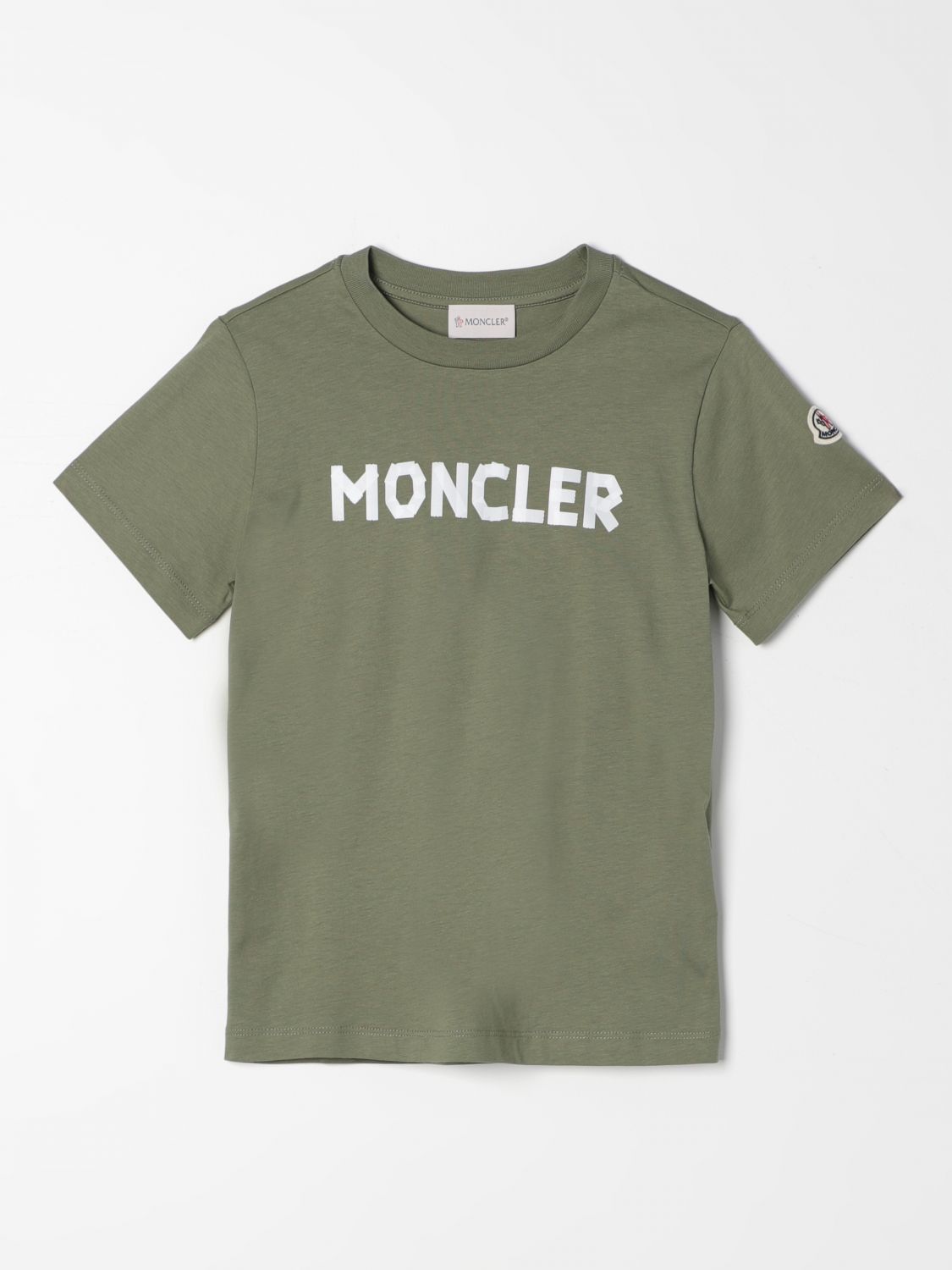 Moncler T-shirt  Kids Colour Green