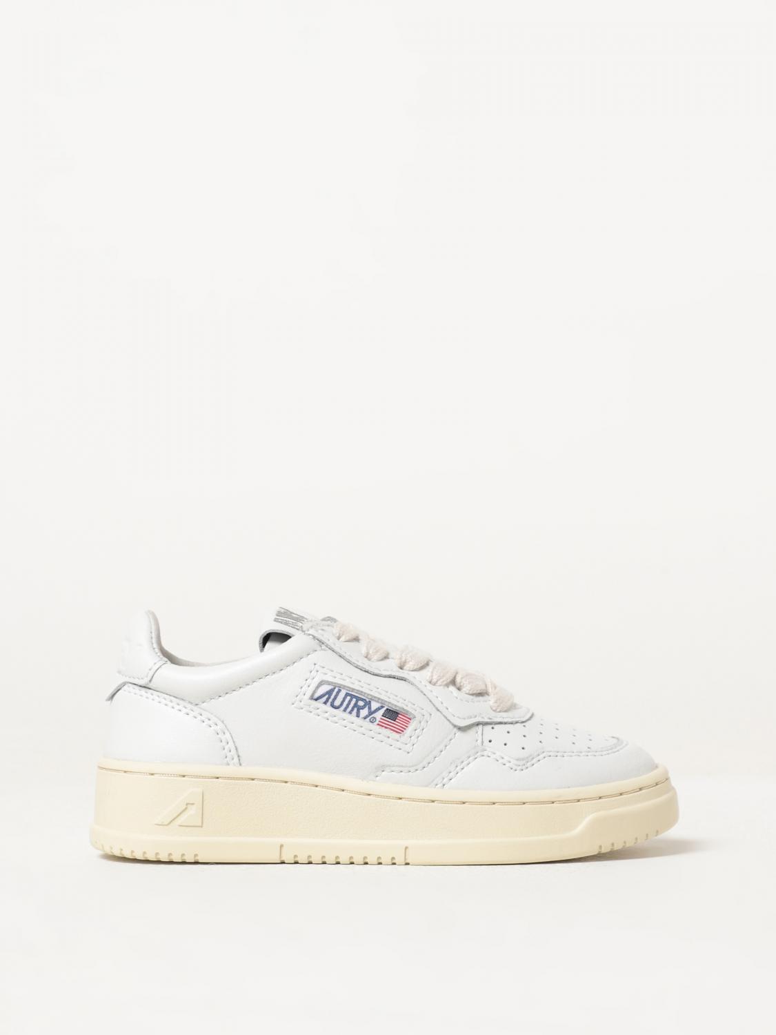 Shop Autry Sneakers  Kids Color White In Weiss